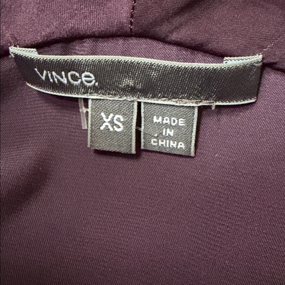 Vince Deep Purple Women's Blouse - Picture 9 of 10